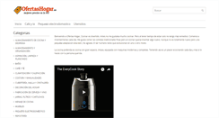 Desktop Screenshot of ofertashogar.es