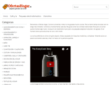 Tablet Screenshot of ofertashogar.es